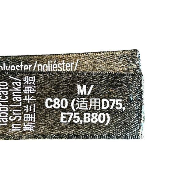 Victoria Sport Racerback Black Sport Bra Bralette The Player Unlined MEDIUM - Picture 5 of 5